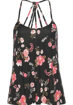 LASCANA Sleeveless Tops-Strappy Racerback Top