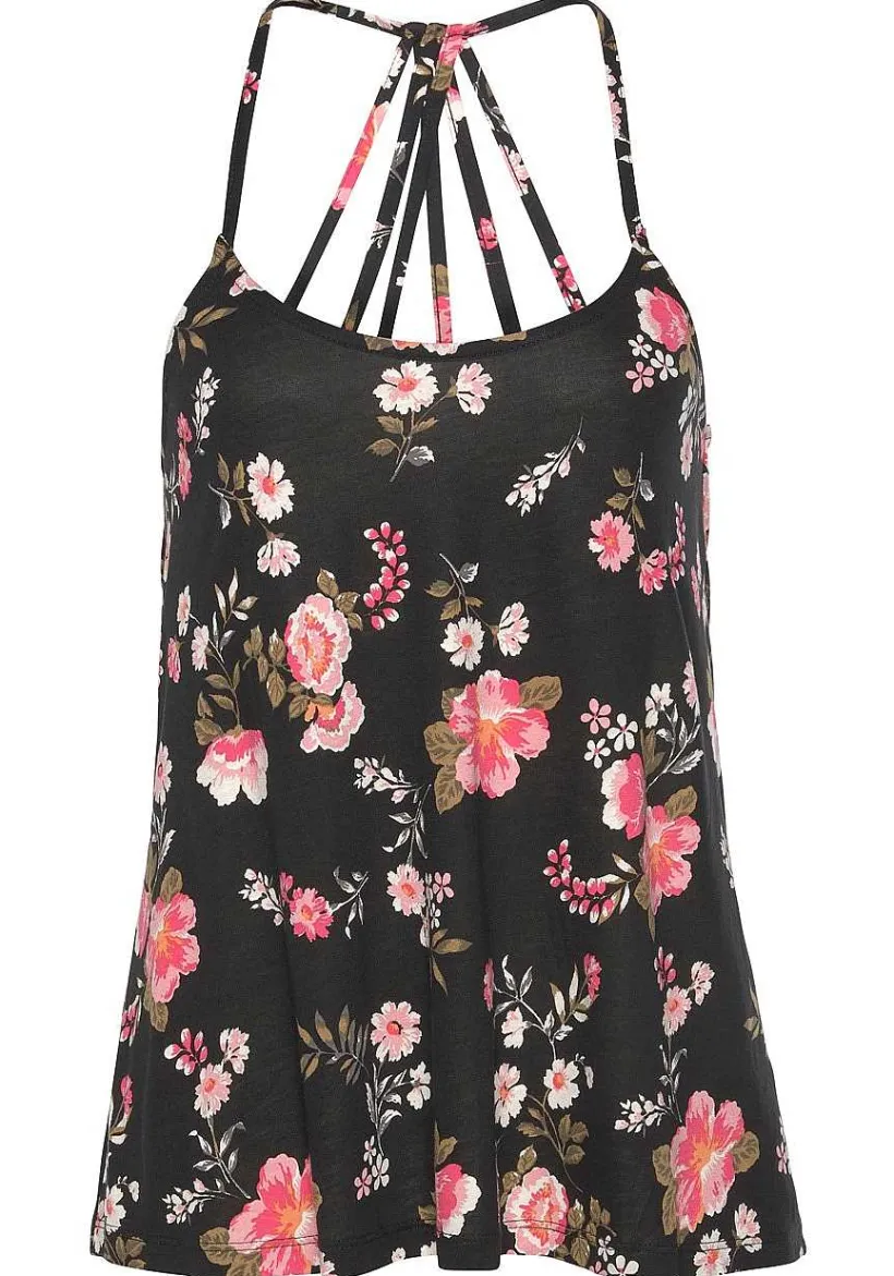 LASCANA Sleeveless Tops-Strappy Racerback Top