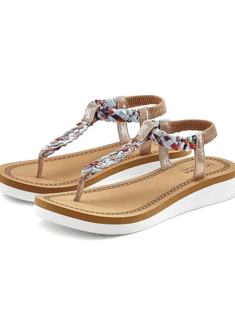 LASCANA Sandals-Strappy Wedge Sandals