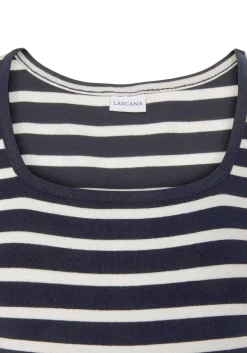 LASCANA Fall Dresses-Striped 3/4 Sleeve Dress