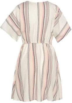 LASCANA Short Dresses-Striped Button Down Dress