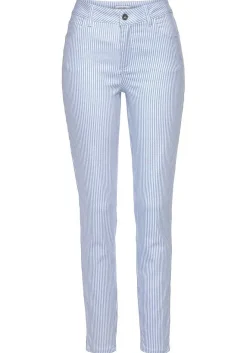 LASCANA Pants-Striped High Waisted Pants