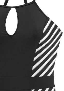 LASCANA One-Pieces-Striped Insert One Piece