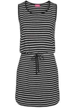 LASCANA Short Dresses-Striped Sleeveless Dress
