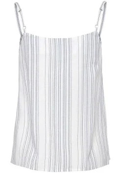 LASCANA Sleeveless Tops-Striped Spaghetti Strap Top