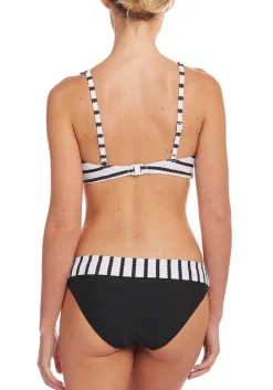 LASCANA Triangle-Striped Triangle Bikini Top