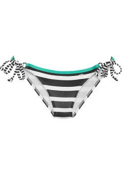 LASCANA Triangle-Striped Triangle Bikini Top