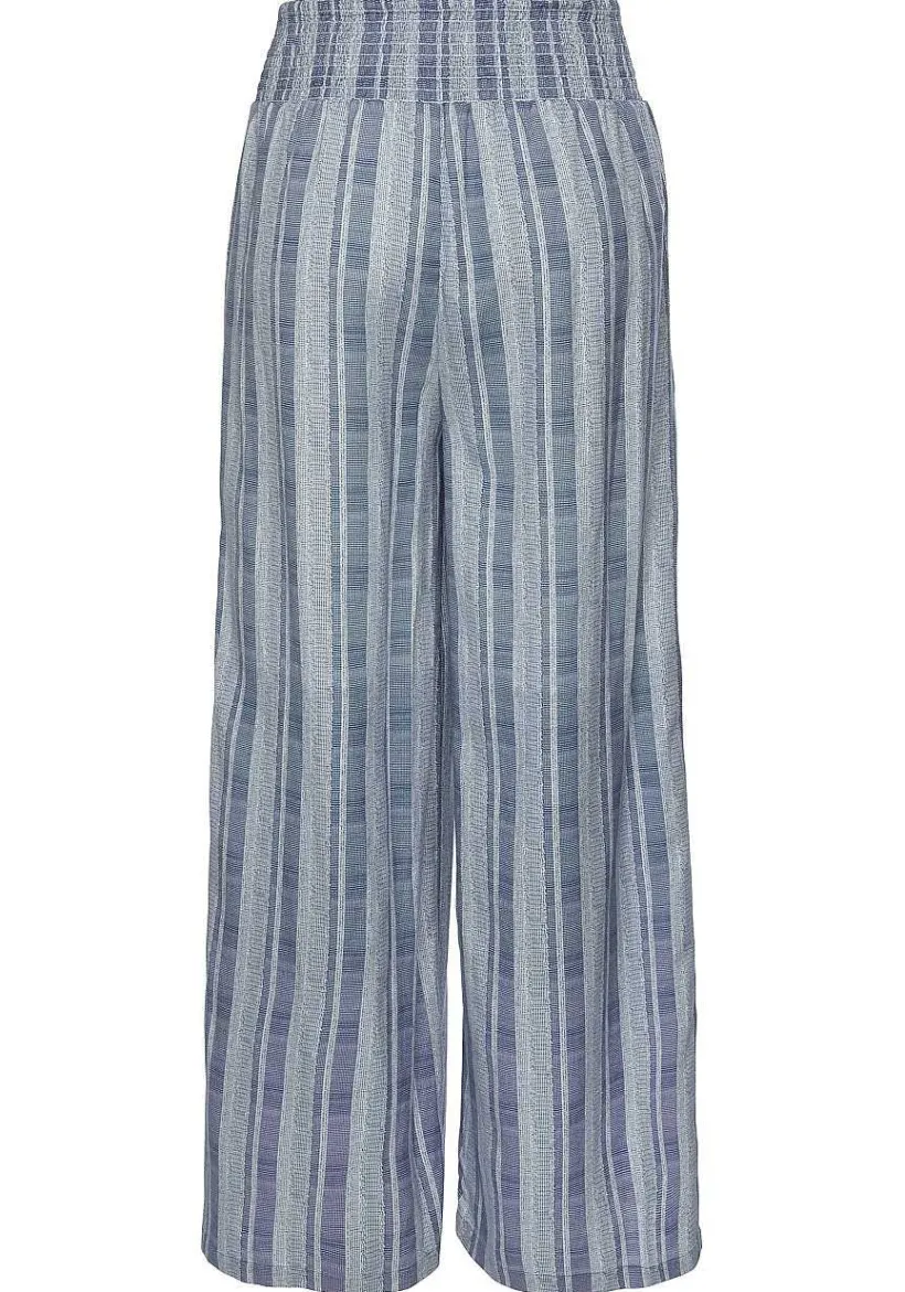 LASCANA Pants-Striped Wide Leg Pants