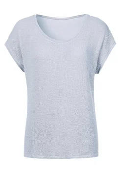 LASCANA Short Sleeve Tops-Structured Short Sleeve Top