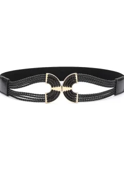 LASCANA Belts-Symmetrical Buckle Waist Belt