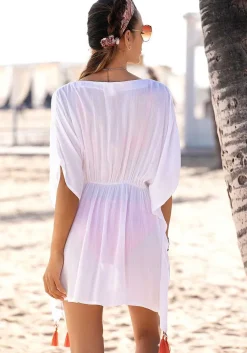 LASCANA Cover-Ups-Tassel Detail V-Neck Cover Up