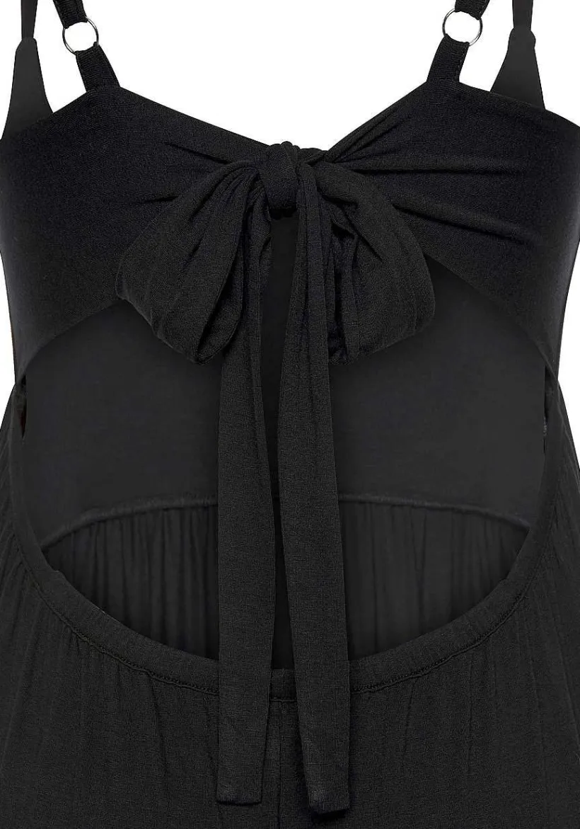 LASCANA Maxi Dresses-Tie Back Maxi Dress