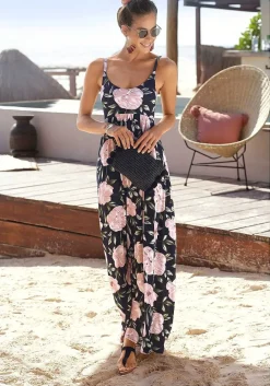 LASCANA Maxi Dresses-Tie Back Maxi Dress