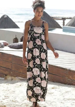 LASCANA Maxi Dresses-Tie Back Maxi Dress