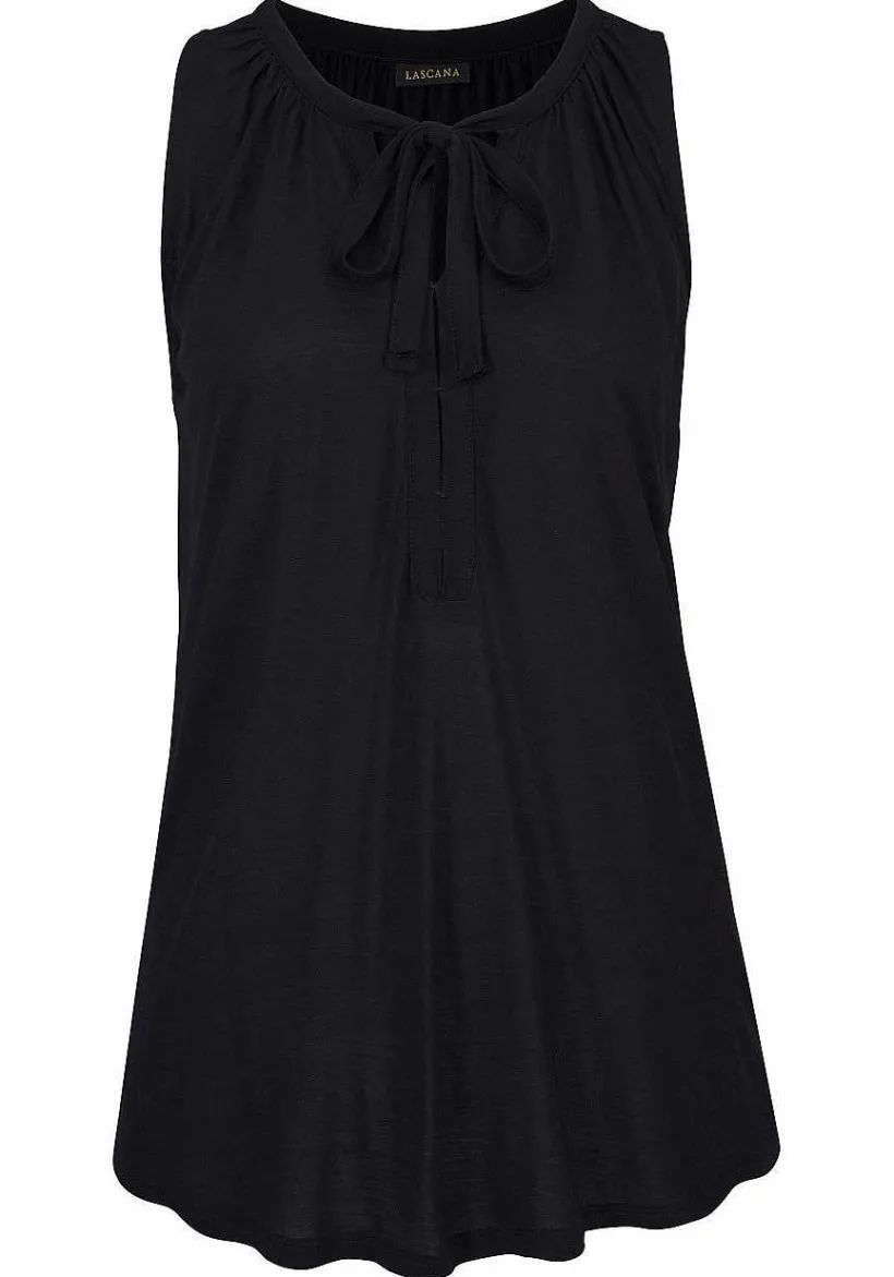 LASCANA Sleeveless Tops-Tie Front Sleeveless Top