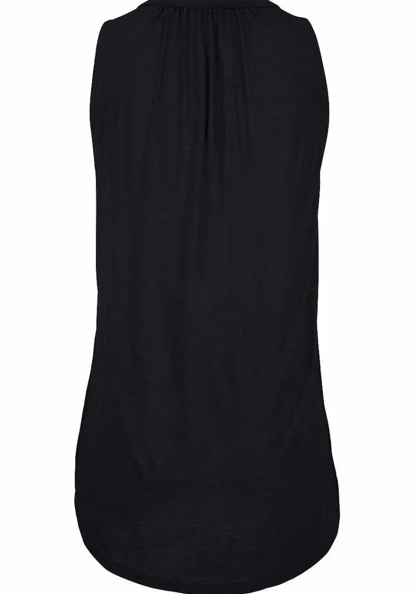 LASCANA Sleeveless Tops-Tie Front Sleeveless Top