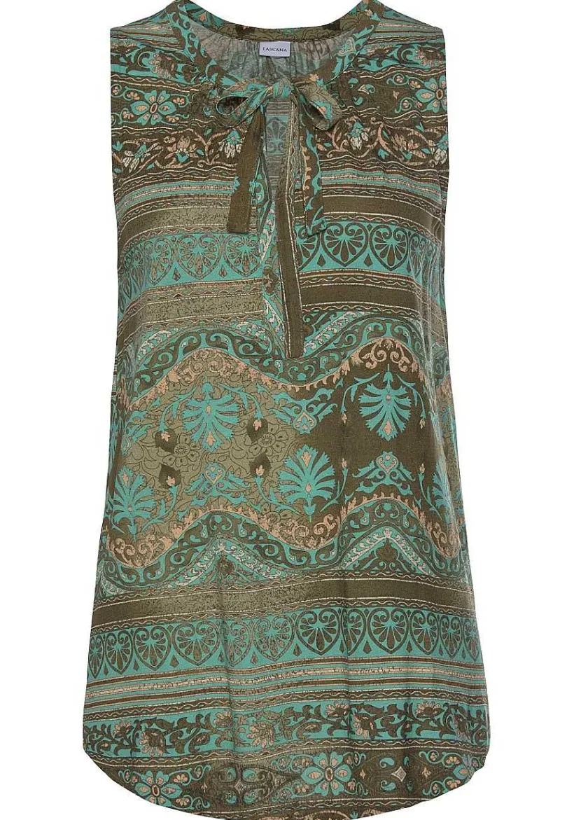 LASCANA Sleeveless Tops-Tie Front Sleeveless Top