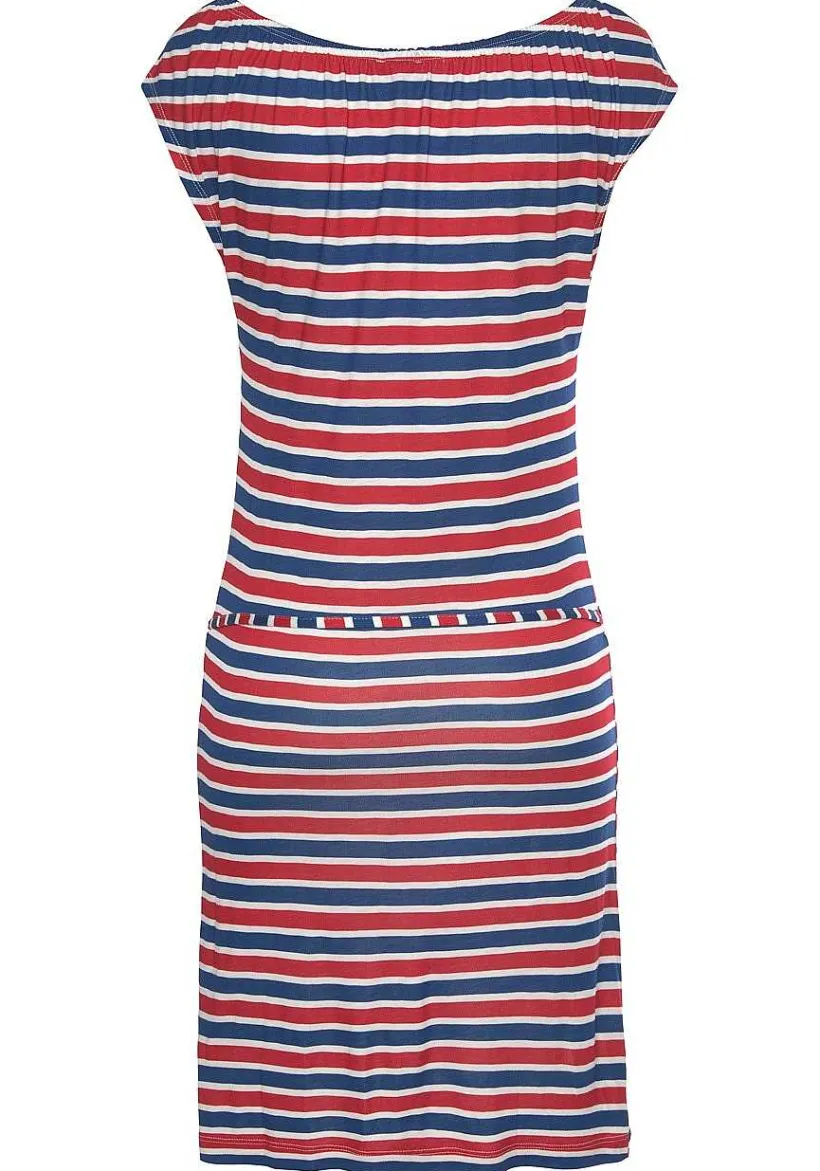 LASCANA Short Dresses-Tie Neckline Dress
