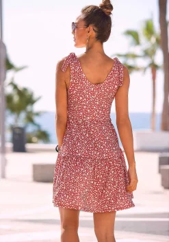 LASCANA Sundresses-Tie Strap Tiered Dress