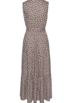 LASCANA Fall Dresses-Tiered Slit Maxi Dress