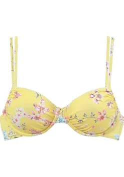 LASCANA Underwire-Trimmed Underwire Bikini Top