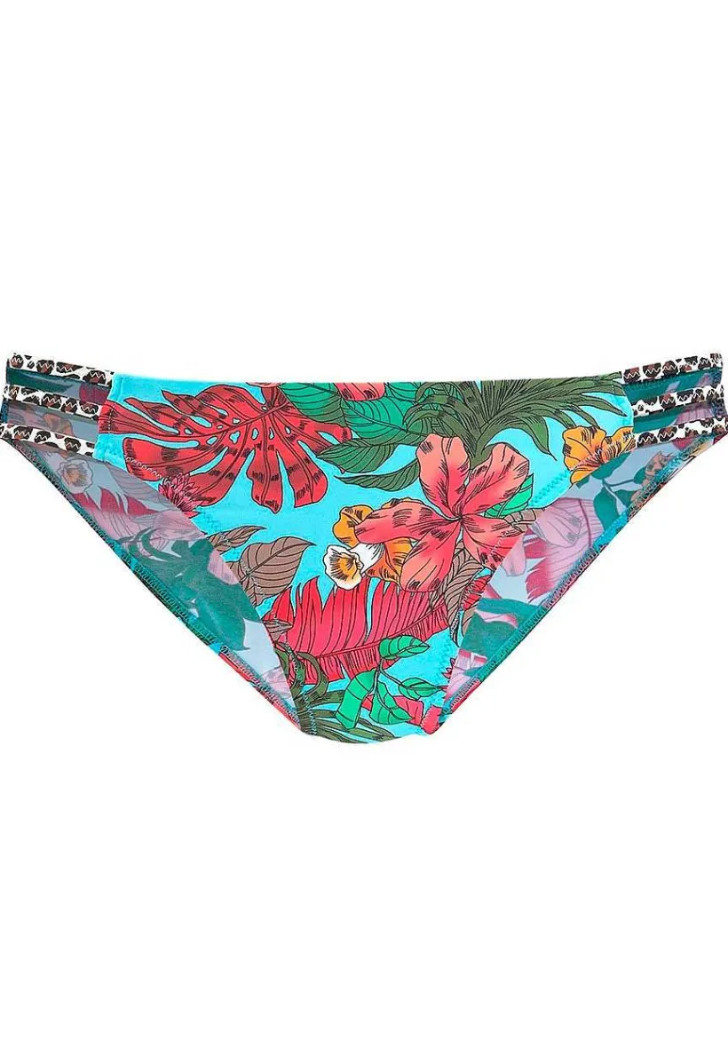 LASCANA Bandeau-Tropical Bandeau Bikini Top