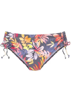 LASCANA Bandeau-Tropical Print Bandeau Bikini Top