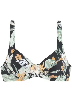 LASCANA Underwire-Tropical Print Underwire Bikini Top