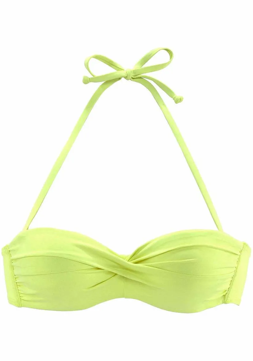 LASCANA Bandeau-Twist Bandeau Bikini Top