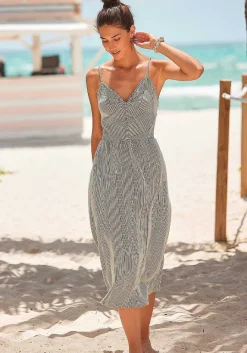 LASCANA Midi Dresses-Twist Front Dress