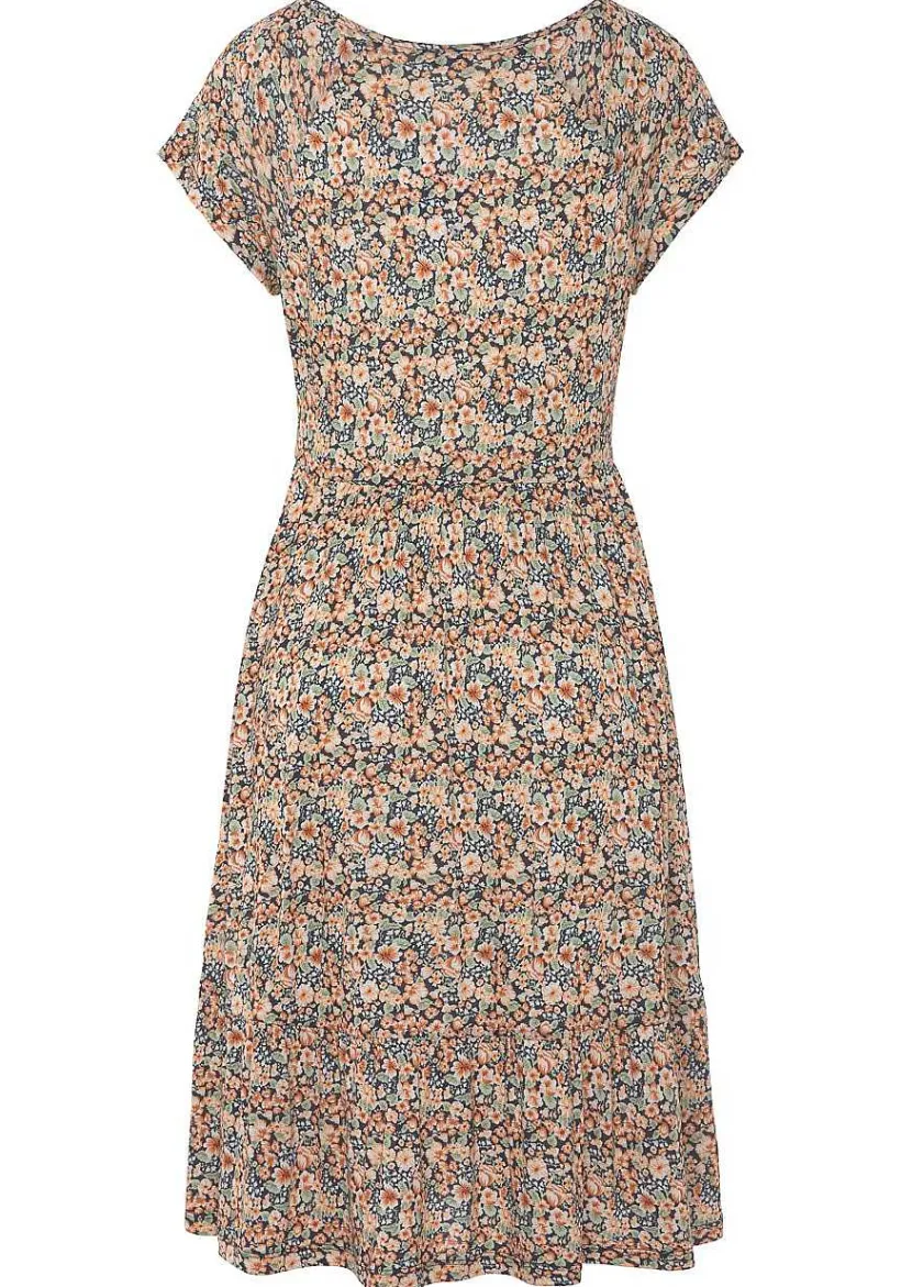 LASCANA Short Dresses-V-Neck Flounce Dress