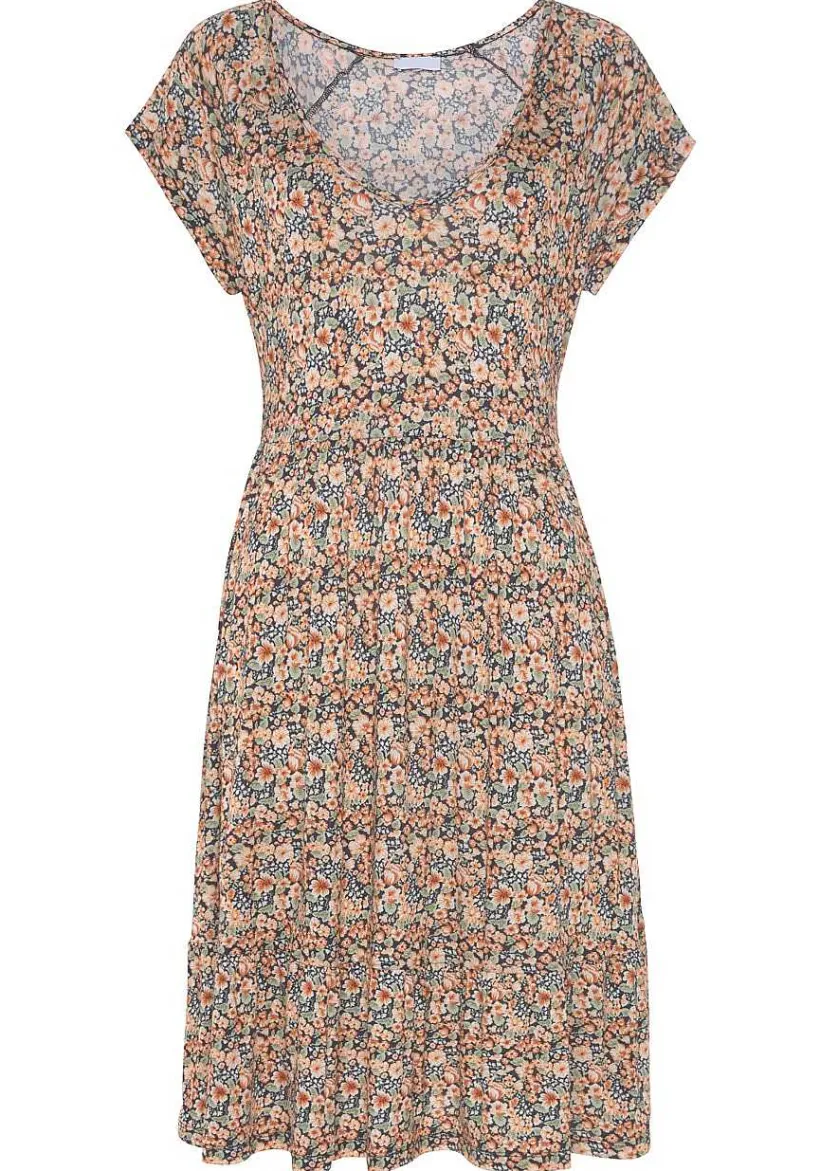 LASCANA Short Dresses-V-Neck Flounce Dress