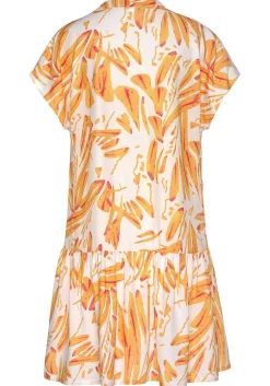 LASCANA Short Dresses-V-Neck Flounce Hem Dress