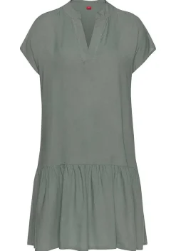 LASCANA Fall Dresses-V-Neck Flounce Hem Dress