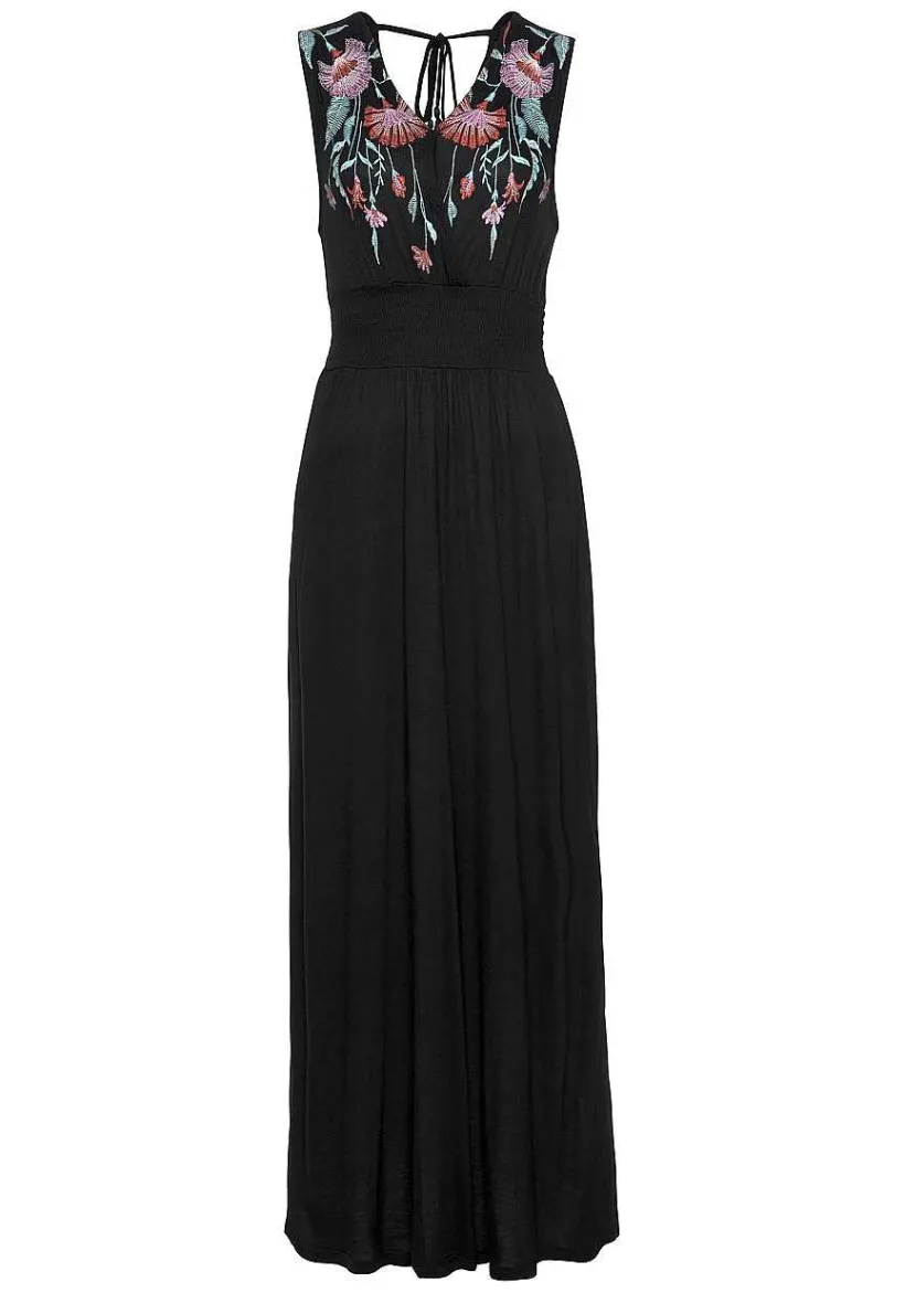 LASCANA Maxi Dresses-V-Neck Maxi Dress