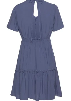 LASCANA Short Dresses-V-Neck Ruffle Dress