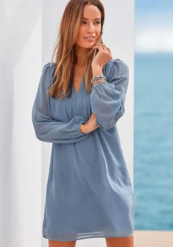 LASCANA Fall Dresses-V-Neck Shift Dress