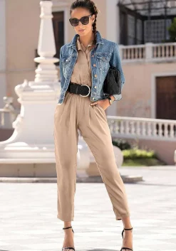 LASCANA Belts-Wide Braided Waist Belt