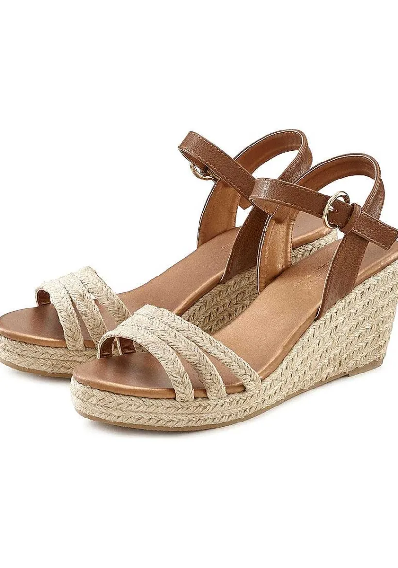 LASCANA Heels & Wedges-Woven Wedge Sandals