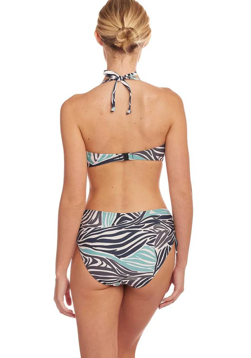 LASCANA Bandeau-Zebra Print Bandeau Bikini Top