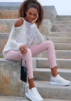 LASCANA Flats & Sneakers-Zip Detail Platform Sneakers